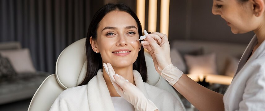 Botox and dermal filler treatment